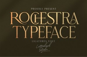 Rochestra Serif Typeface