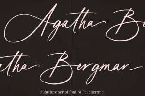 Agatha Bergman Luxury Signature