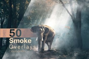 50 Smoke Overlays