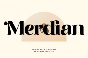 Merdian Font