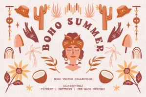 Boho Summer | Vector Collection