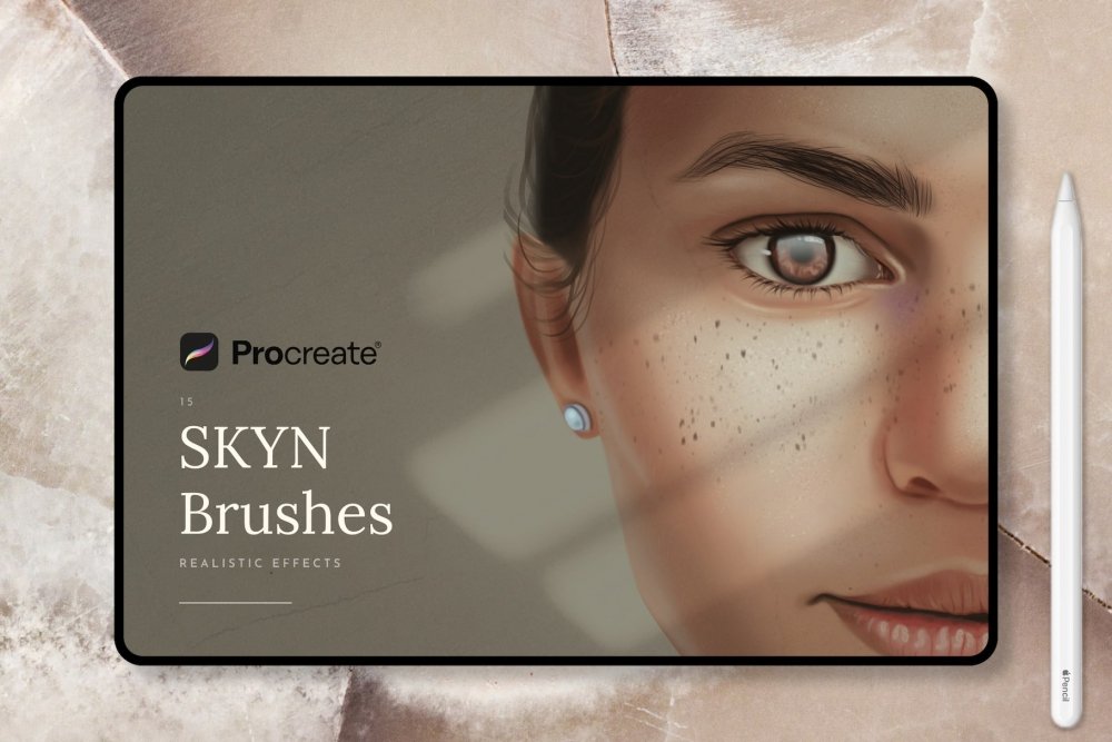 SKYN Procreate Realistic Skin Brush