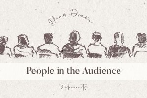 People In The Audience Or Lecture Hall