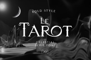 Le Tarot Bold - Celestial Serif Font