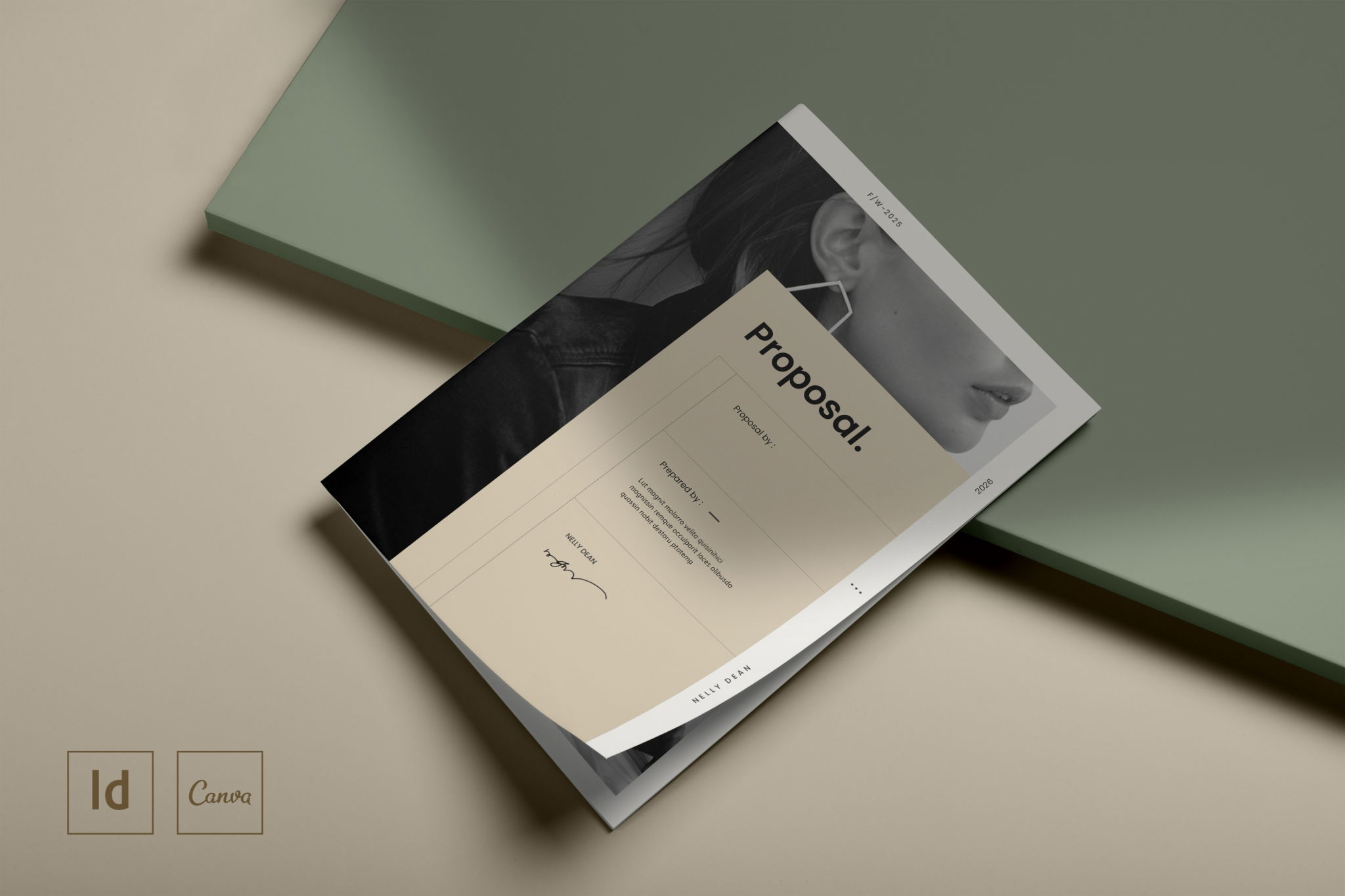Canva Proposal Template Design Cuts