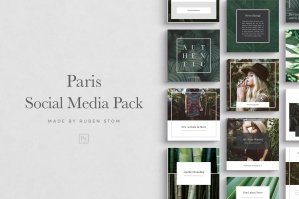Paris Social Media Pack