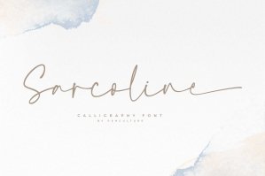 Sarcoline - A Modern Calligraphy Font