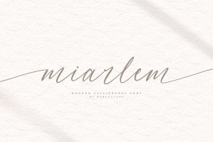 Miarlem - A Modern Calligraphy Font