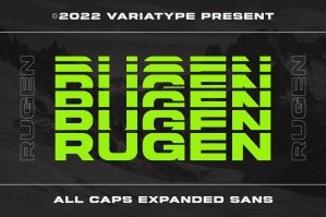 Rugen - All Caps Expanded