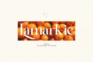 Lamarkie Elegant Typeface