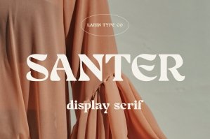 Santer Display Serif