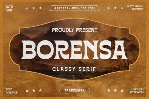 Borensa - Classic Serif