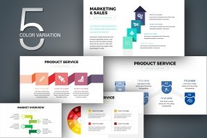 Promax-infographic Business Powerpoint Presentation Template