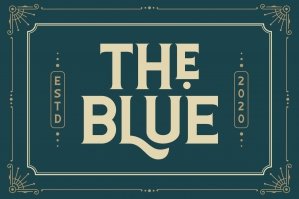The Blue Font