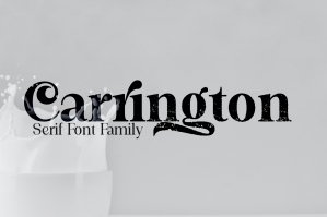 Carrington Serif Font Family