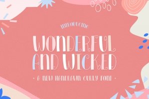 Wonderful And Wicked Font