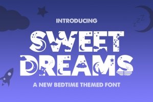 Sweet Dreams Silhouette Font