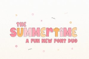 Summertime Font Duo