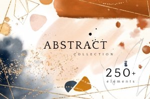 Abstract Collection Watercolor Art