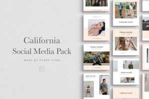 California Social Media Pack