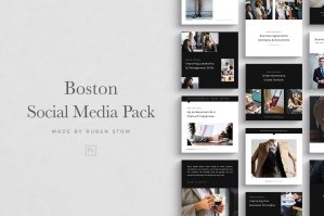 Boston Social Media Pack