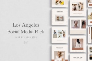 Los Angeles Social Media Pack