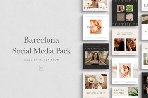 Barcelona Social Media Pack