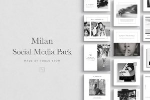 Milan Social Media Pack