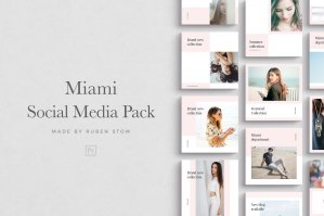 Miami Social Media Pack
