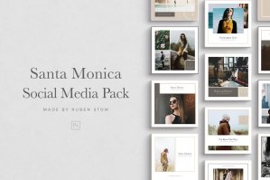Santa Monica Social Media Pack