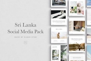 Sri Lanka Social Media Pack