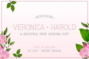 Veronica And Harold Font