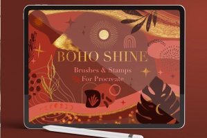 Boho Shine Procreate Brushes