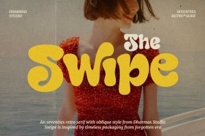 Swipe - Seventies Retro Typeface