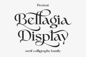 Bellagia Display - Variable Font