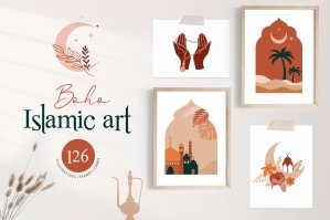 Boho Islamic Art Collection