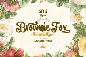 Brownie Fox - Fairytale Type