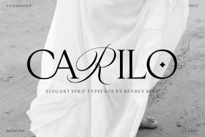 Carilo - Calligraphy Display Serif