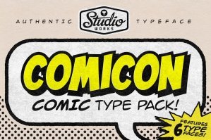 Comicon | Comic Type Pack