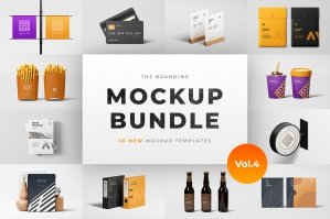 The Branding Mockup Bundle Vol 4