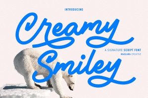 Creamy Smiley Script Font