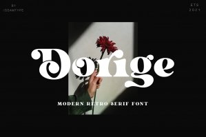 Dorige – Modern Retro Serif Font