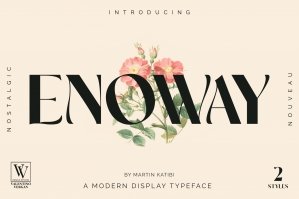 Enoway - Modern Elegant Typeface