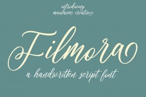 Filmora Script Font