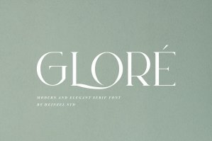 Gloré - Modern & Elegant Serif