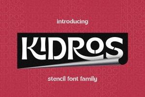 Kidros Typeface