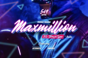 Maxmillion - 80s Brush Type