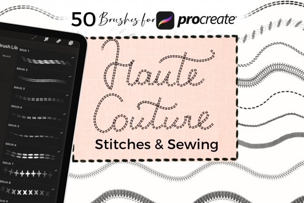 Dream & Stitch Art Kit For Procreate V1 - Design Cuts