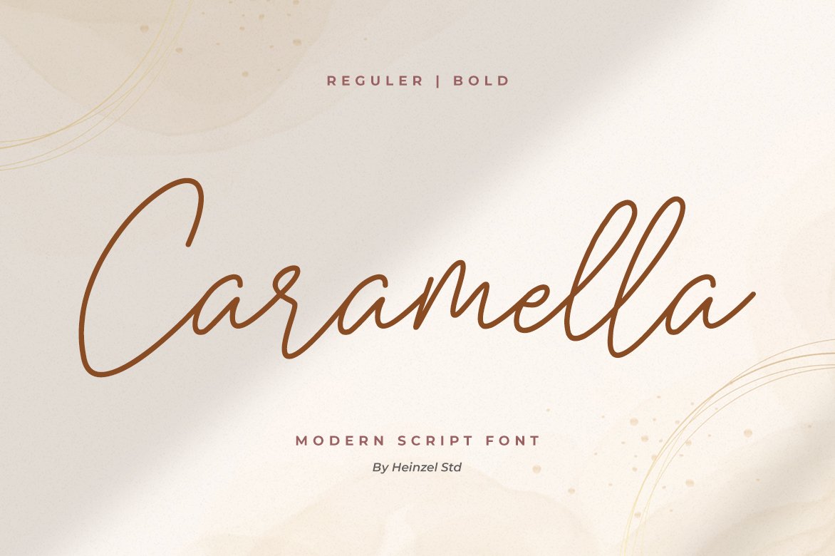 Caramella Signature Script - Design Cuts