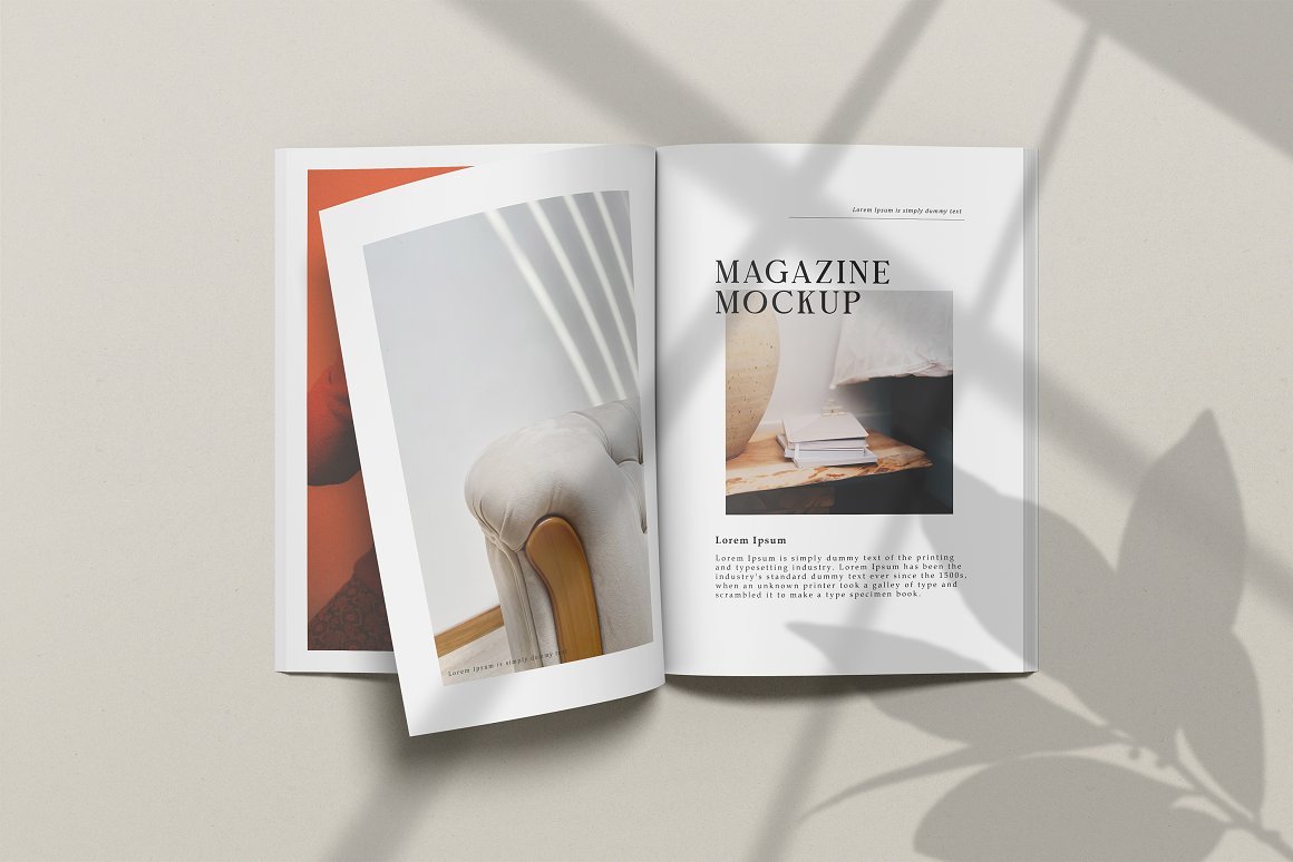 A4 Psd Magazine Booklet Mockup Vol3